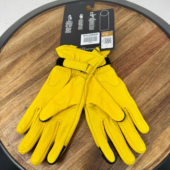 Harley Davidson Women's Small Helm Leather Gloves Full Finger NWT - Picture 3 of 4